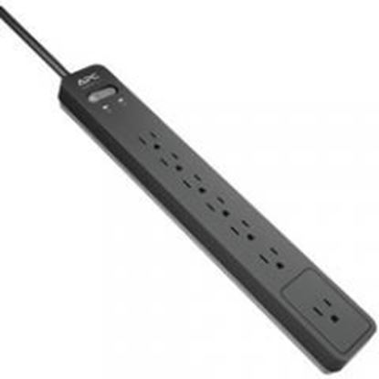 Foto de Apc By Schneider Electric 7-outlet Surgearrest Surge Protector, 6ft Cord (black)