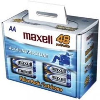 图片 Maxell Alkaline Batteries (aa; 48 Pk; Box)