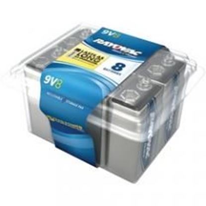 Foto de Rayovac Alkaline Batteries Reclosable Pro Pack (9v, 8 Pk)