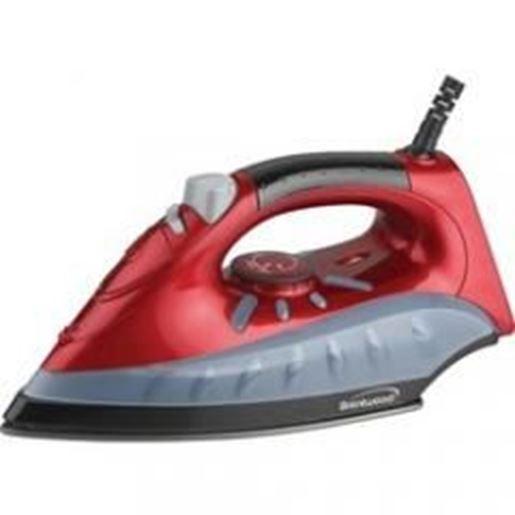 Foto de Brentwood Non-stick Steam And Dry, Spray Iron (red)