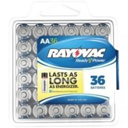 图片 Rayovac Alkaline Batteries Reclosable Pro Pack (aa, 36 Pk)