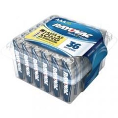 Foto de Rayovac Alkaline Batteries Reclosable Pro Pack (aaa, 36 Pk)