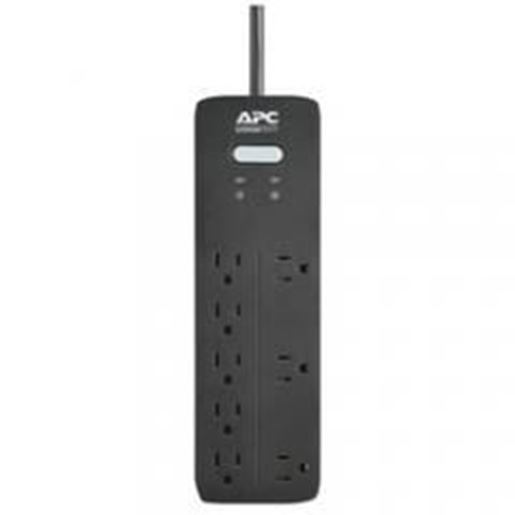 图片 Apc 8-outlet Surgearrest Home And Office Series Surge Protector, 6ft Cord