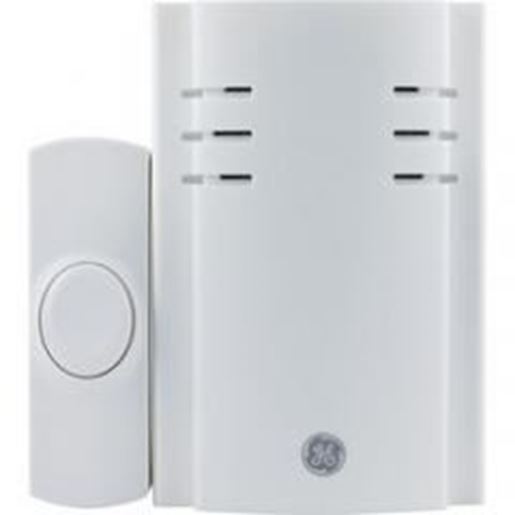 Picture of Ge 8-melody Plug-in Door Chime With Push Button