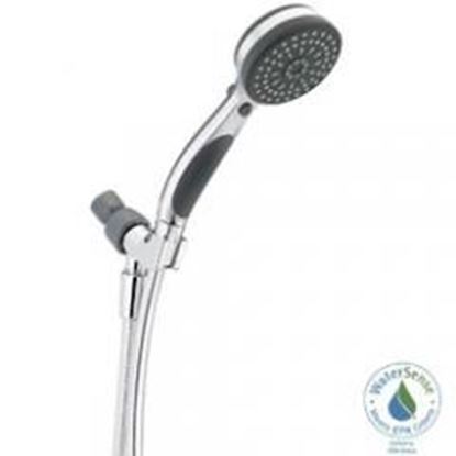 Foto de Delta Faucet 75821 Activ-Touch 9-Spray Water Sense Hand Shower with Hose Chrome