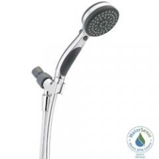 Picture of Delta Faucet 75821 Activ-Touch 9-Spray Water Sense Hand Shower with Hose Chrome