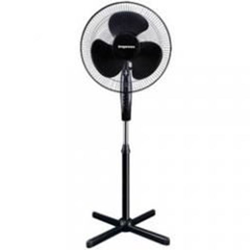 Picture of Impress 16" Oscillating Stand Fan (black) IM-725B