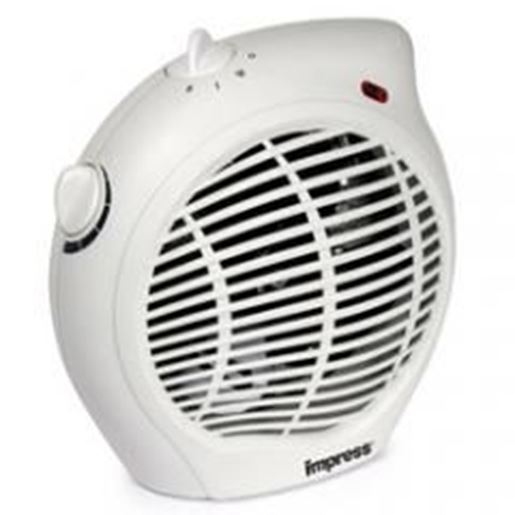 图片 Impress Dual Setting Fan Heater with Adjustable Thermostat