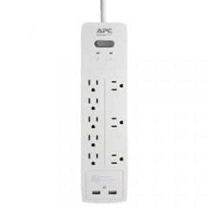 Foto de Apc Home Office Surgearrest 8-outlet Power Strip With 2 Usb Charging Ports