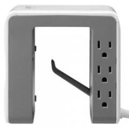 Foto de Apc Essential Surgearrest Desk-mount Power Station With 6 Outlets And 4 Usb Charging Ports (white)