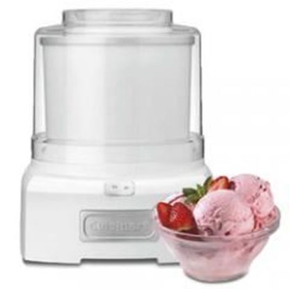 Foto de Cuisinart ICE-21FR 1.5 Quart Frozen Yogurt/Ice Cream Maker - White Refurbished