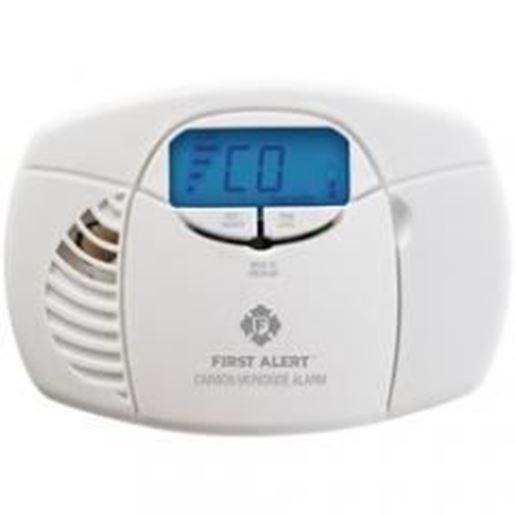 图片 First Alert Battery-powered Carbon Monoxide Alarm With Backlit Digital Display