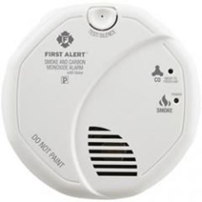 图片 First Alert Combination Smoke &amp; Carbon Monoxide Alarm With Voice &amp; Location