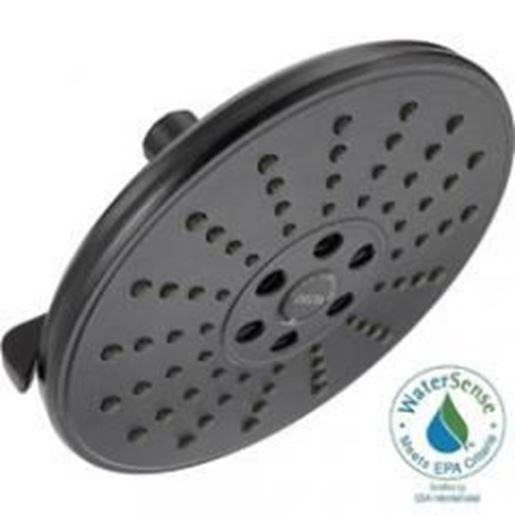 Picture of Delta 75356RB H2Okinectic 8 2GPM Showerhead with Pause Feature Venetian Bronze