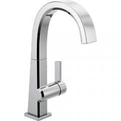 图片 Delta Faucet Pivotal Single-Handle Bar-Prep Kitchen Sink Faucet Chrome 1993LF