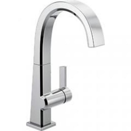 Foto de Delta Faucet Pivotal Single-Handle Bar-Prep Kitchen Sink Faucet Chrome 1993LF