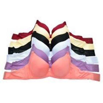 Assorted Wired Padded T-Shirt Bras Case Pack 48