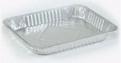 Aluminum 1/2 Size Shallow Pan - Nicole Home Collection Case Pack 100
