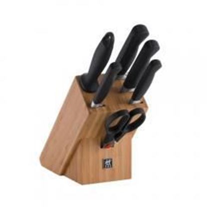 Picture of ZWILLING J.A. Henckels Zwilling Pure Bamboo Block Knife Set of 7 pcs 33620-001-0