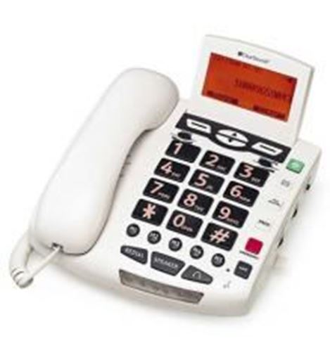 Picture of Amplified BigButton Spkrphone 50dB White