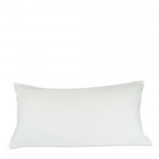 Picture of Luxury Hotel Collection Plain Pillow Protectors - Zipper - Queen Size - White - Set of 2