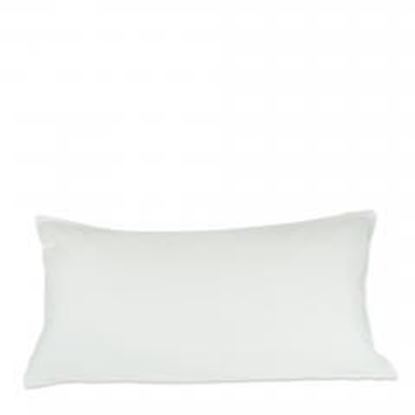 Picture of Luxury Hotel Collection Plain Pillow Protectors - Zipper - King Size - White - Set of 2