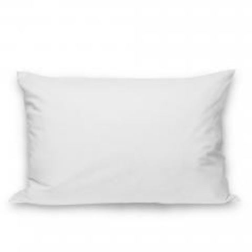 Picture of Luxury Hotel Collection Plain Pillow Protectors - Envelope - Standard Size - White - Set of 2