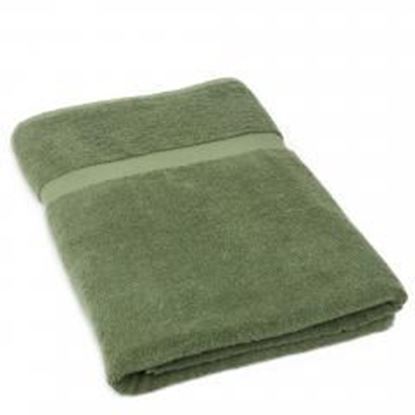 Picture of Luxury Hotel & Spa Towel Turkish Cotton Oversize Large Bath Towels - Moss - (35x70 inches, Set of 1)