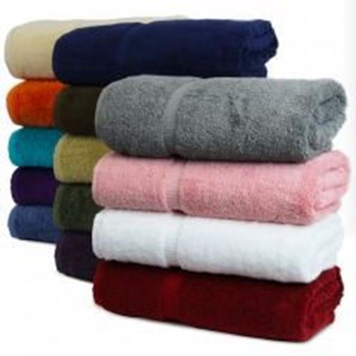 Picture of Luxury Hotel & Spa Towel Turkish Cotton Hand Towels - Mix Color - Dobby Border - Set of 6