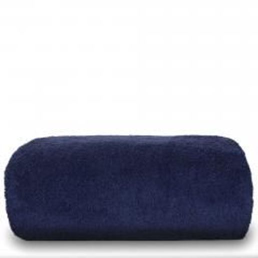 Picture of Luxury Hotel & Spa Towel Turkish Cotton Oversized Bath Sheets - Navy - (40x80 inches, Set of 1)