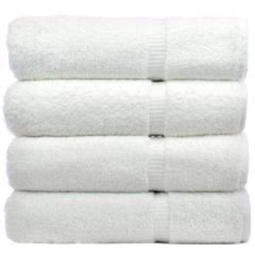 Picture of Luxury Hotel & Spa Towel 100% Turkish Cotton Bath Towel - Set of 4 White