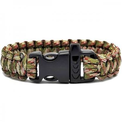 Camouflage Paracord Bracelet Case Pack 250