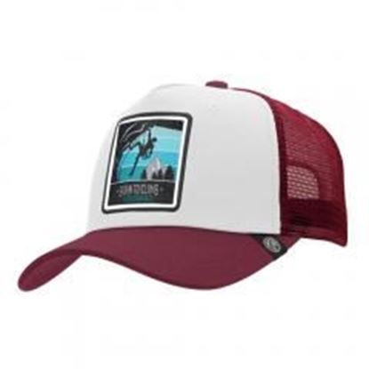 Изображение Trucker Cap Born to Climb White The Indian Face for men and women