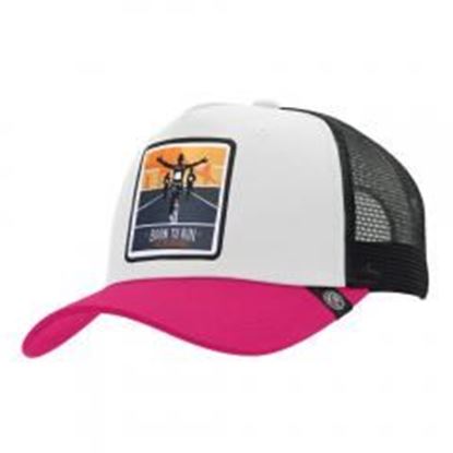 Picture of Trucker Cap Born to Run White The Indian Face for men and women