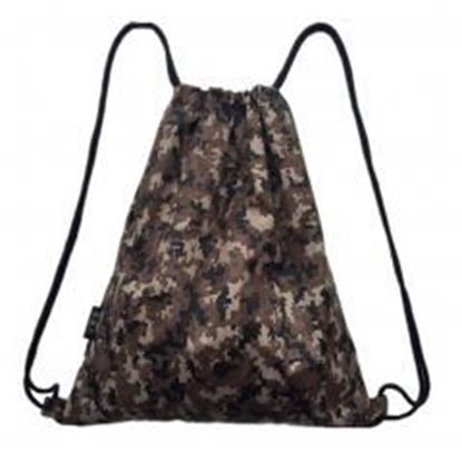 Picture of Waterproof Drawstring Backpack Bags Camouflage Printed Gym Bag