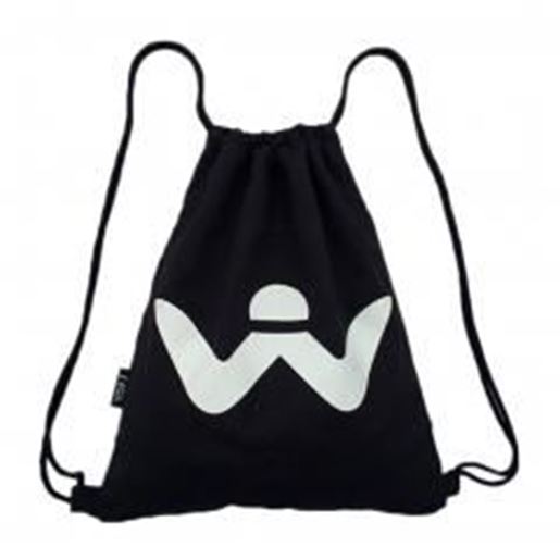 Picture of Stylish Words Printed Outdoor Drawstring Backpack Bags