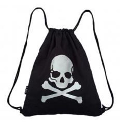 Picture of Canvas Shoulder Bags Lightweight Drawstring Gym Bags