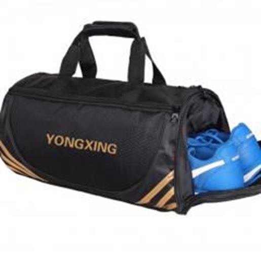 Picture of Large Sports Duffle Bags Gym Accessories Bags Travel Bag with Shoes Compartment, A