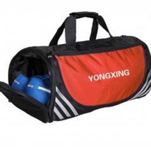 Picture of Large Sports Duffle Bags Gym Accessories Bags Travel Bag with Shoes Compartment, D