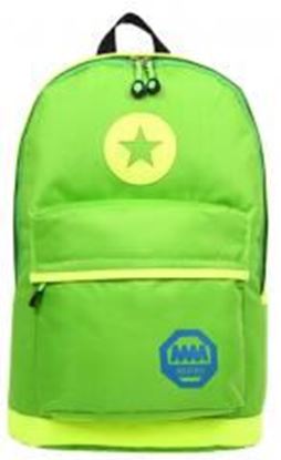 Picture of New Small fresh Backpack Korean Little Stars Backpack GREEN