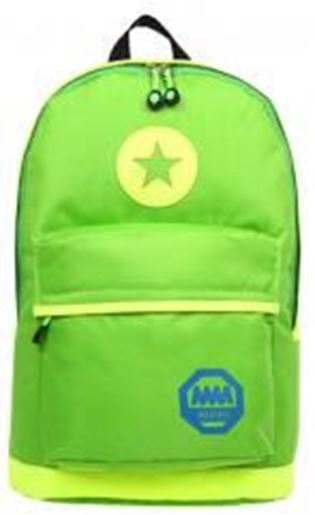 Picture of New Small fresh Backpack Korean Little Stars Backpack GREEN