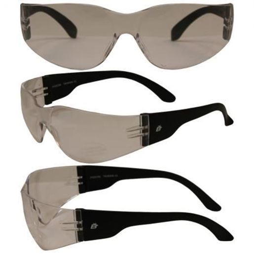 Birdz Eyewear Birdz Pigeon Shop Glasses with Black Frame and Clear Lenses