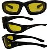 Birdz Eyewear Birdz Oriole Motorcycle Glasses with Yellow Shatterproof Anti-Fog Polycarbonate Lenses and Wind Blocking Foam