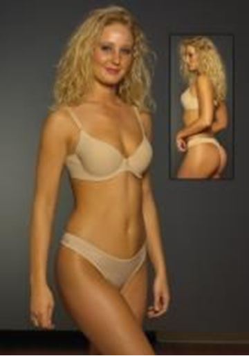 Picture of T-3000 LUNA Seamless Molded Bra - Buy One Get one FREE!: Black,32B