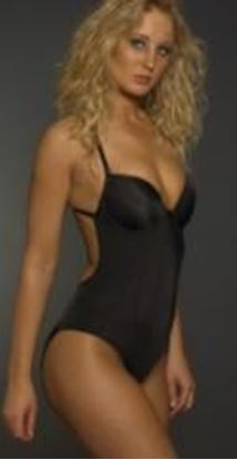 Picture of Convertible Backless Body Shaper: Black,34B