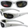 Chill White Frame Smoke Lenses