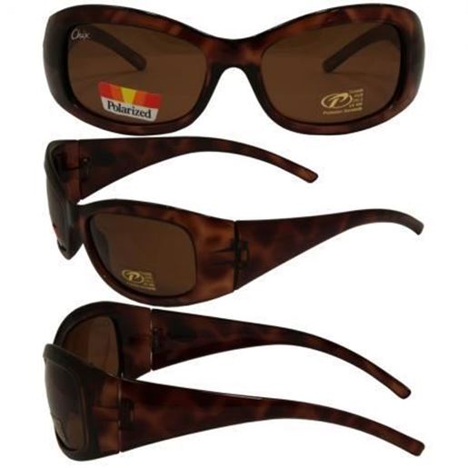 Chix Riviera Polarized Brown Lens and Tortoise Frame