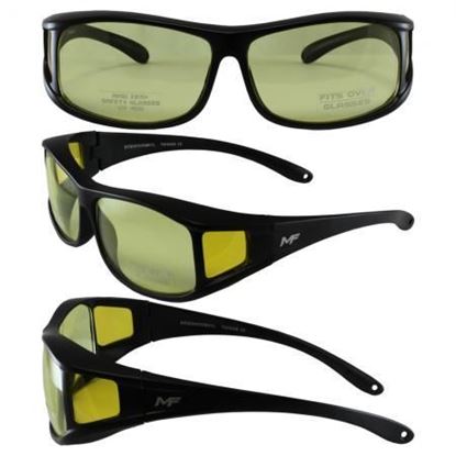 Sideshow Black Frame Yellow Lenses