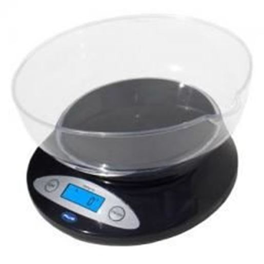 Picture of Bowl Kitchen Scale Black