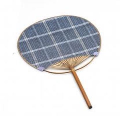 Picture of Japanese Style/ Handle Round Hand Fan Handheld Fan Perfect Gift/great for themed party/Decor,X